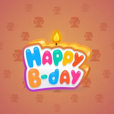 B-Day Candle