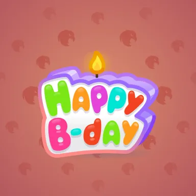 B-Day Candle