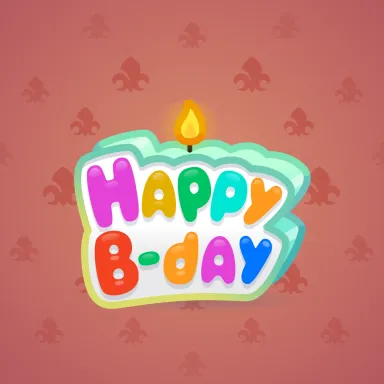 B-Day Candle
