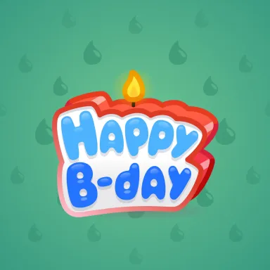 B-Day Candle