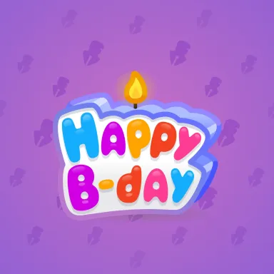 B-Day Candle