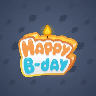 B-Day Candle