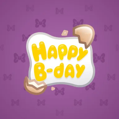 B-Day Candle #25660