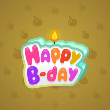 B-Day Candle