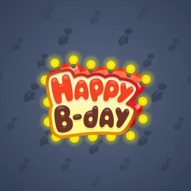 B-Day Candle