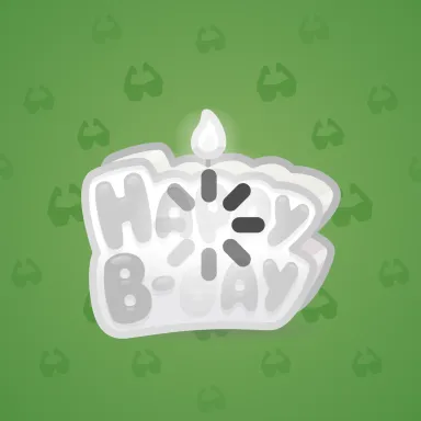 B-Day Candle