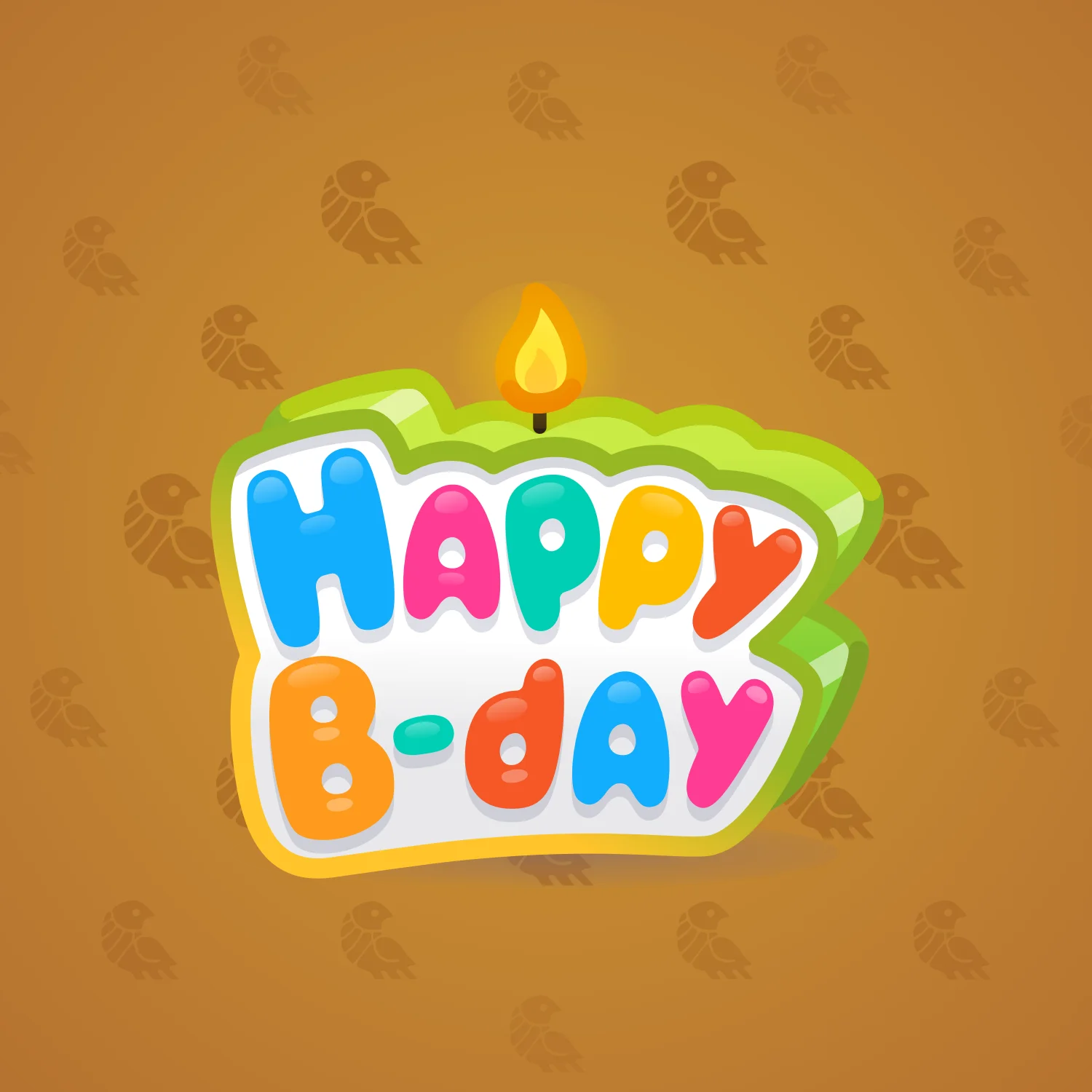 B-Day Candle #261973