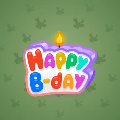 B-Day Candle #261990