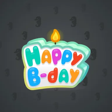 B-Day Candle #26233