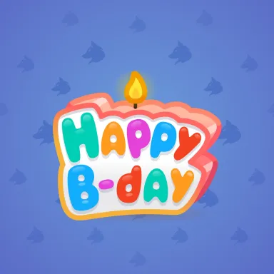 B-Day Candle