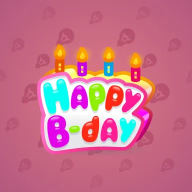 B-Day Candle