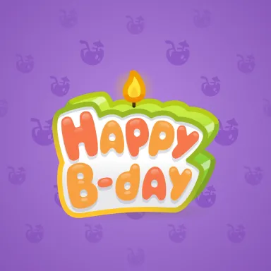 B-Day Candle #267194