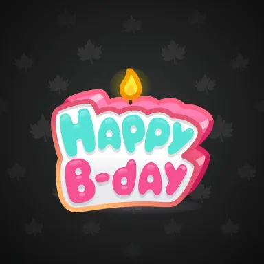 B-Day Candle #268131