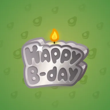 B-Day Candle #27971