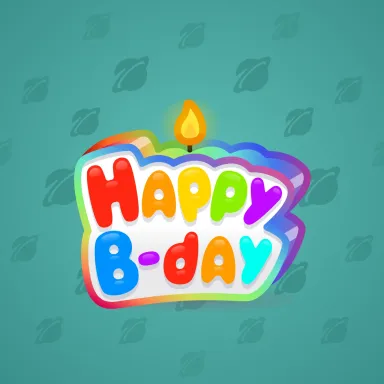 B-Day Candle