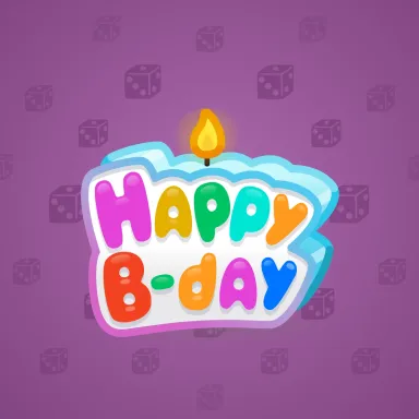 B-Day Candle #3033