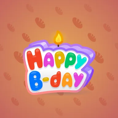 B-Day Candle