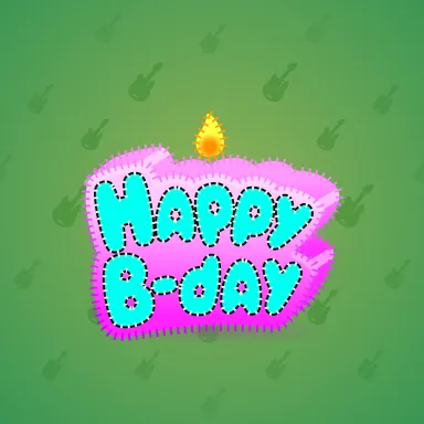 B-Day Candle