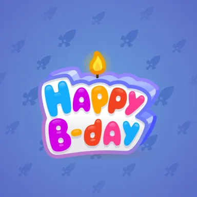 B-Day Candle #31048