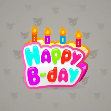 B-Day Candle