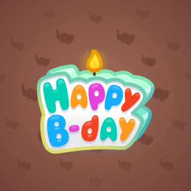 B-Day Candle #31836