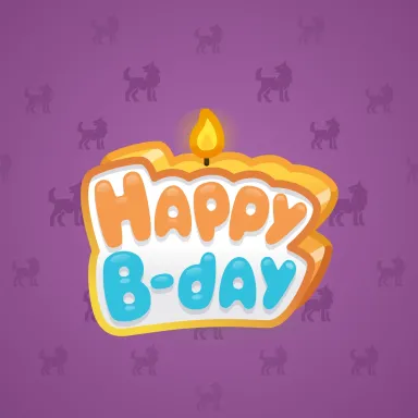 B-Day Candle