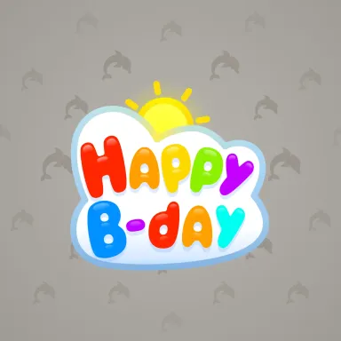 B-Day Candle #3412