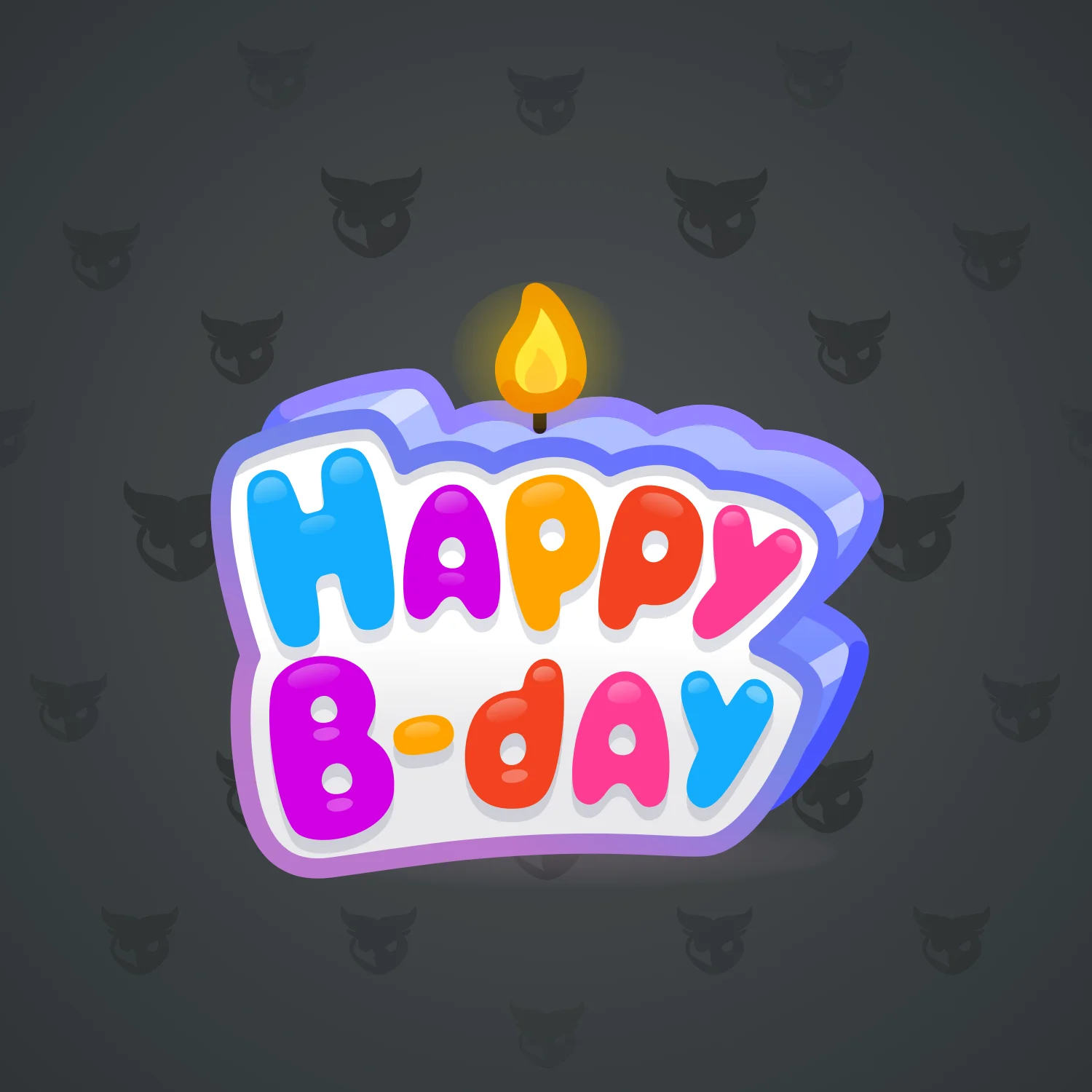 B-Day Candle #36367
