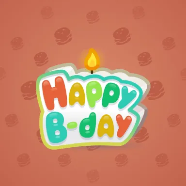 B-Day Candle #36866