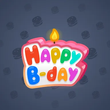 B-Day Candle