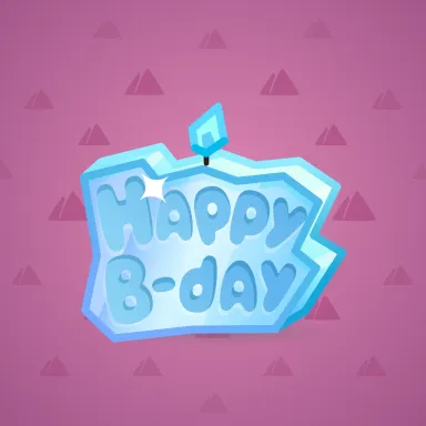 B-Day Candle