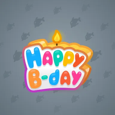 B-Day Candle