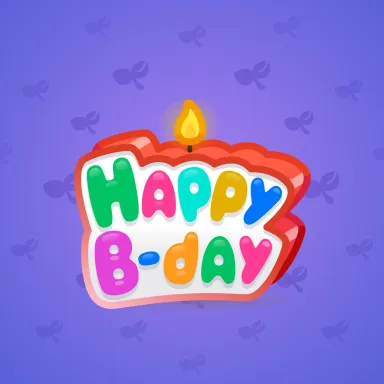 B-Day Candle