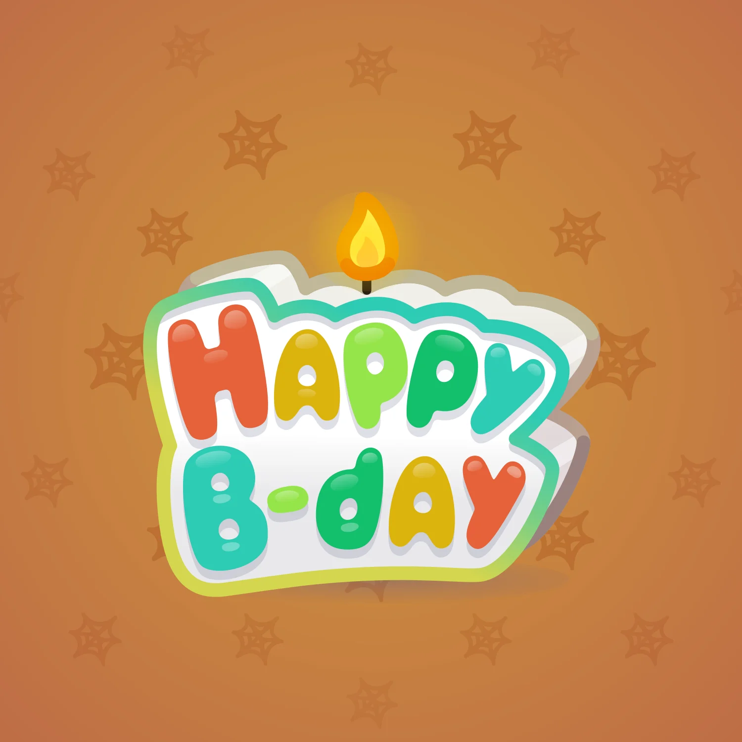 B-Day Candle