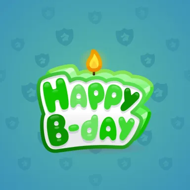 B-Day Candle #38287