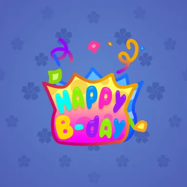 B-Day Candle #38665