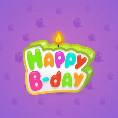 B-Day Candle