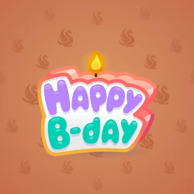 B-Day Candle