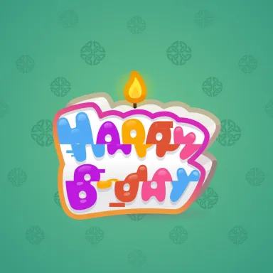 B-Day Candle