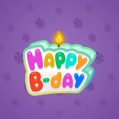 B-Day Candle #4090