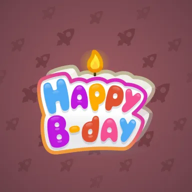 B-Day Candle