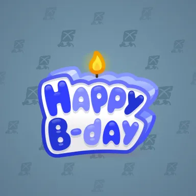 B-Day Candle