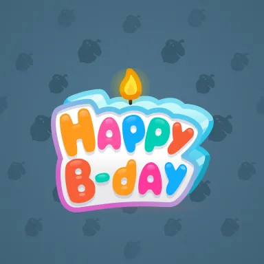B-Day Candle