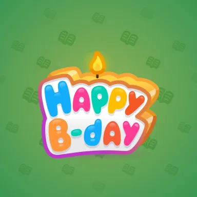 B-Day Candle