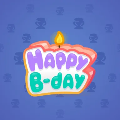 B-Day Candle
