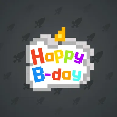 B-Day Candle #44205