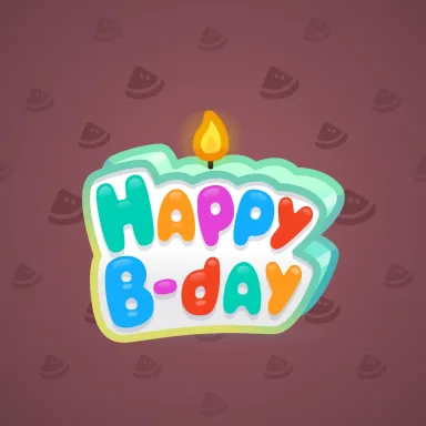 B-Day Candle