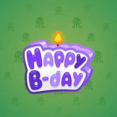B-Day Candle
