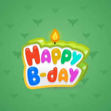 B-Day Candle