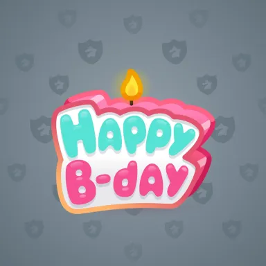 B-Day Candle